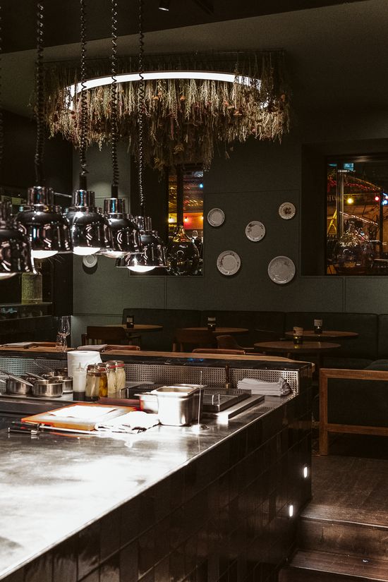 Innenraum des Gasthauses Zur Palme