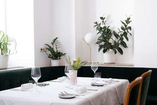 Innenraum des Gasthauses Zur Palme