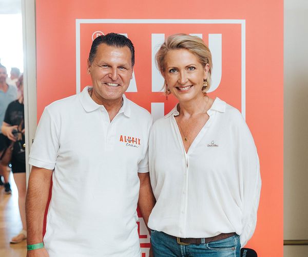 ALUFIX Country Manager Christoph Sperlich und Gault&Millau Chefin Martina Hohenlohe