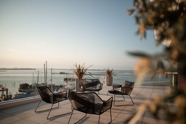 Ausblick von der Rooftop-Bar