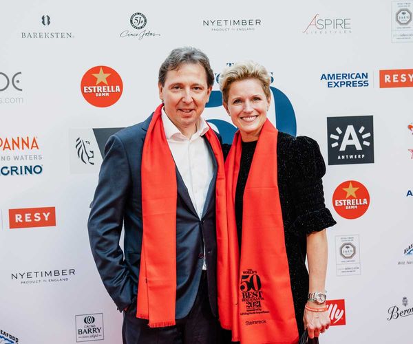 Heinz und Birgit Reitbauer bei der Gala in Valencia