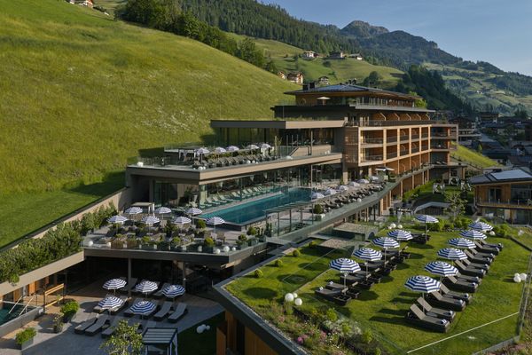 Die Hotelanlage in Großarl