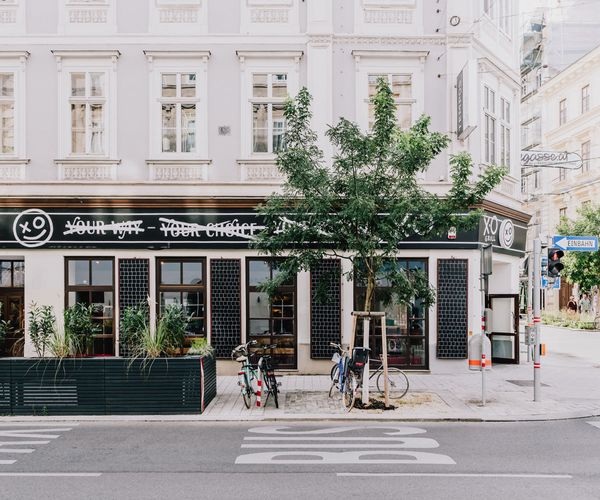 Das neue Lokal der Ecke Neubaugasse / Burggasse