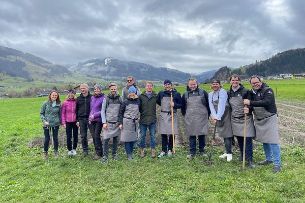 Besuch bei Safran-Bauern