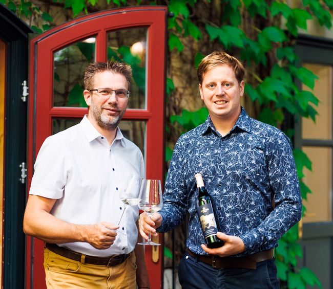 © Adrian Almasan Jürgen Geyer und Daniel Pfeifer