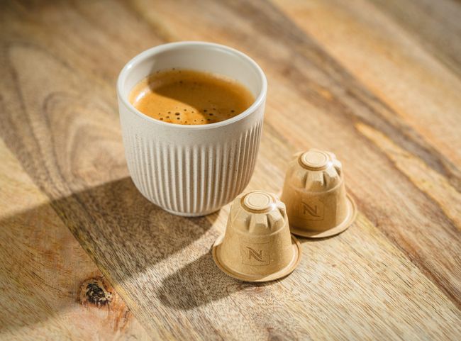 © Nespresso / Philipp Lipiarski Heimkompostierbare Kaffeekapseln