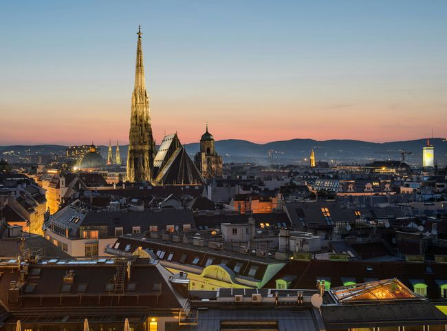 © Jacek Dylag / Unsplash Blick über Wien