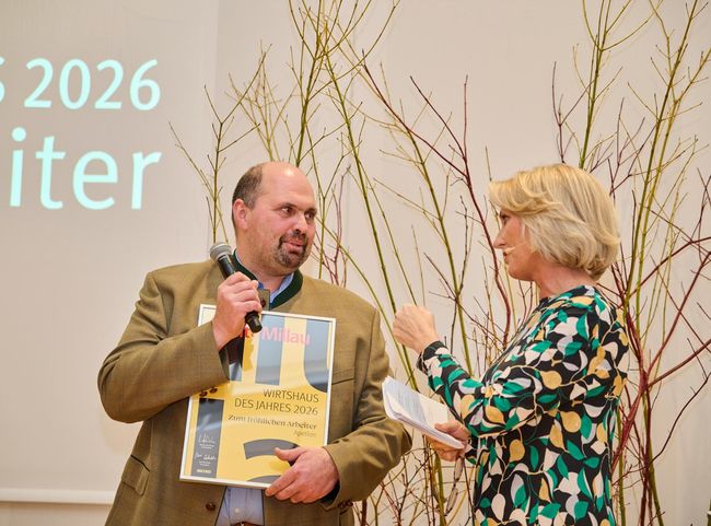 Hannes Tschida mit Martina Hohenlohe