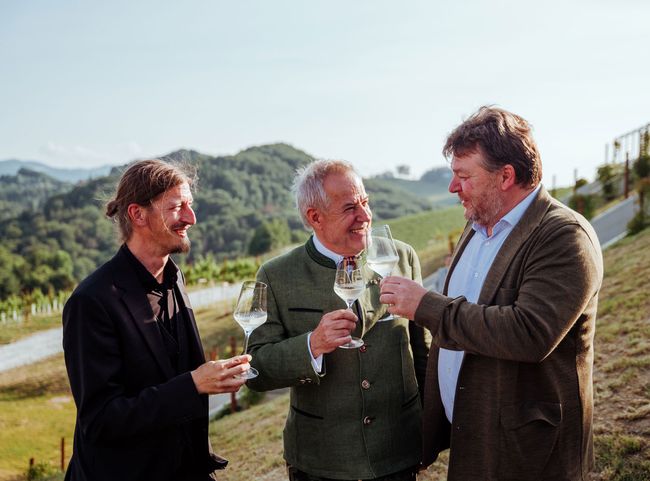 © Niklas Stadler Reinhard Muster, Siegfried Wolf und Albert Gesellmann
