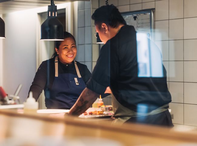 Küchenchefin Rose Molina Gehrer