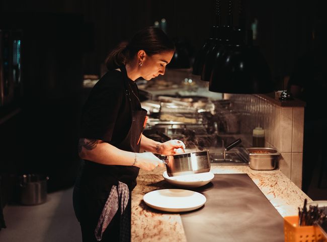 © Büro Magma Sarah Brückner vom Restaurant „Sarah kocht“