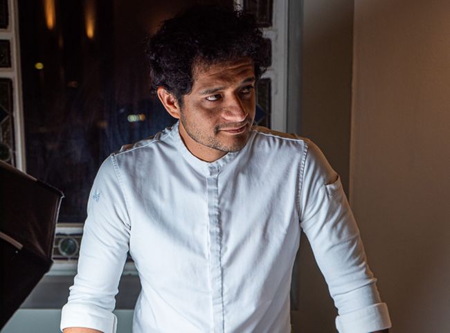 Küchenchef Miguel Giraldo