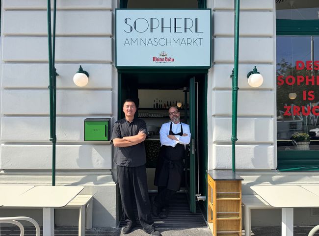 © Sopherl am Naschmarkt Jing Chen und Mike Köberl