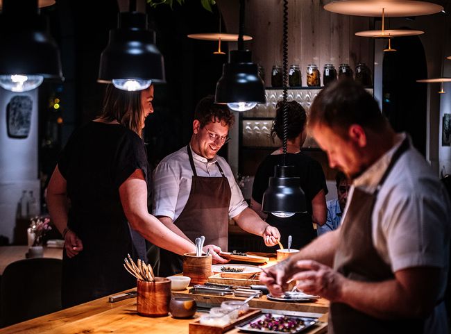 © Stand 4-Hauben-Restaurant Stand in Budapest
