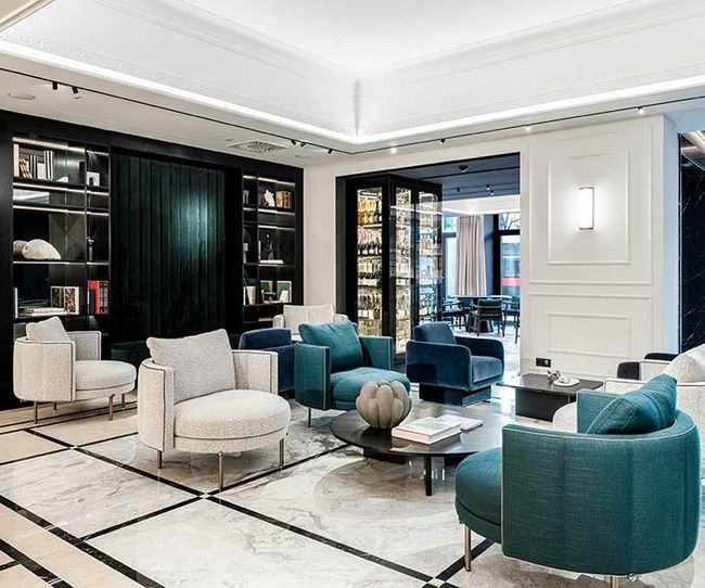 © The Amauris Vienna Hochwertiger Marmor trifft auf stilvolles Interieur