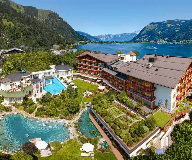 © Paul Dahan Salzburger Hof und der Zeller See