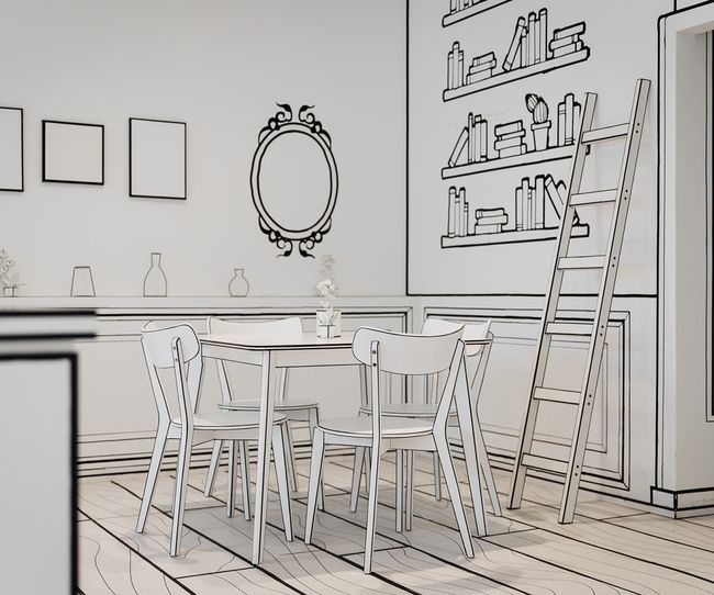 © Tim Walker Keine Skizze, so sieht der Store wirklich aus.
