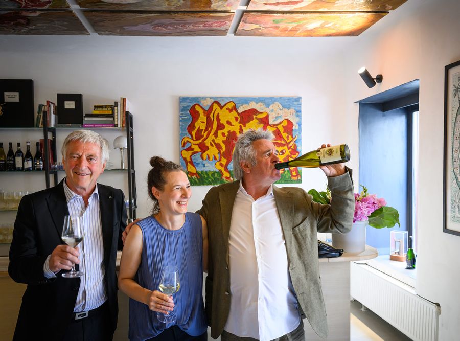 Reinhard Diethardt, Manuela Moosbrugger und Paul Renner