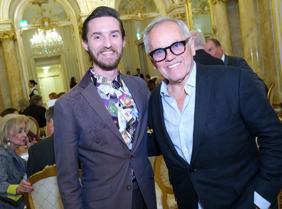 Wolfgang Puck und Sohn Byron Lazaroff-Puck