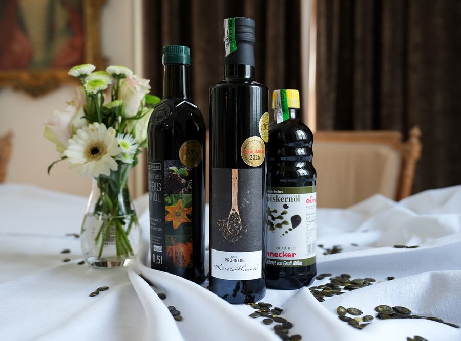 © Gault&Millau / Stefan Donat Das Gault&Millau Kernöl-Stockerl