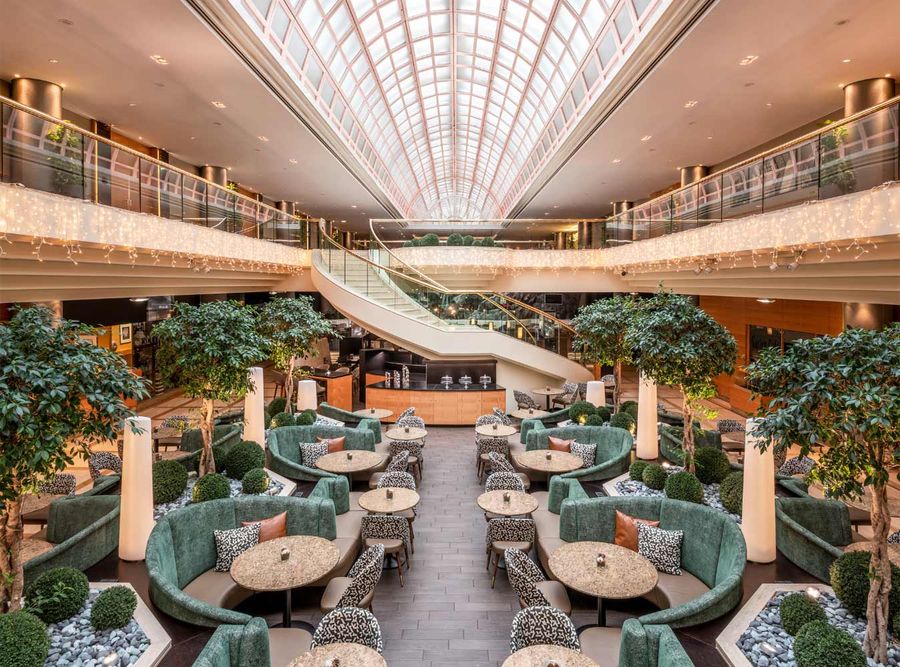 Blick in die Lobby