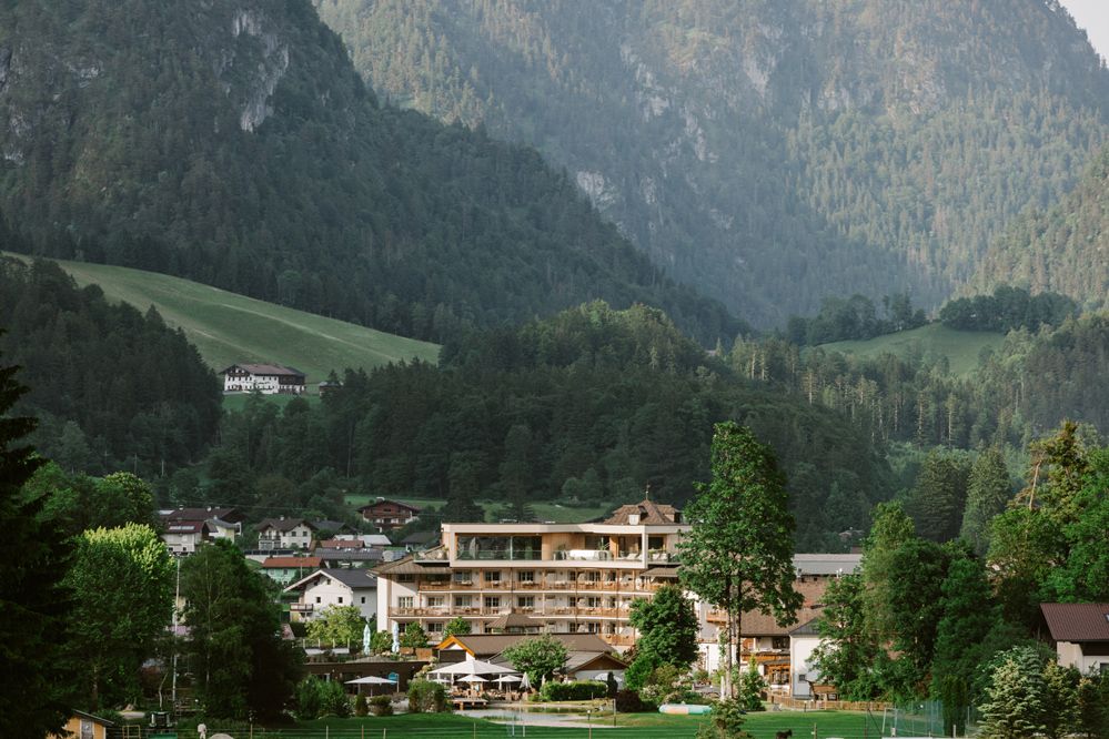 Das Hotel, eingebettet in das Salzburger Land