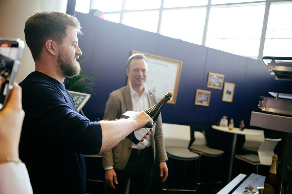 Herdtaufe am Lohberger Carat Royal durch Tobias Robert Riedel