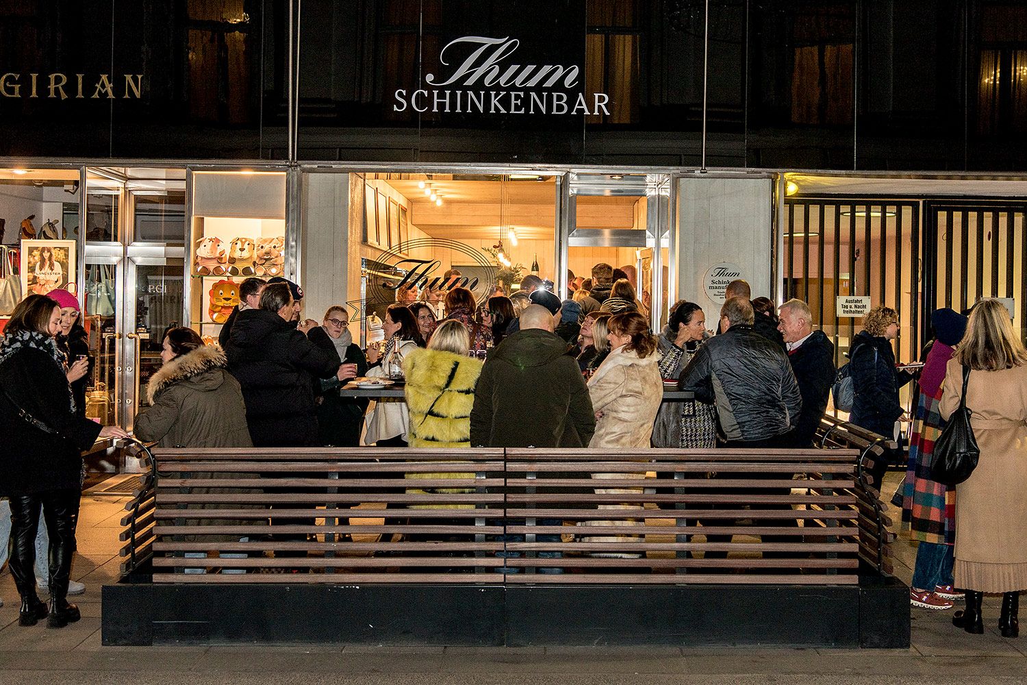 Eröffnung der Schinkenbar