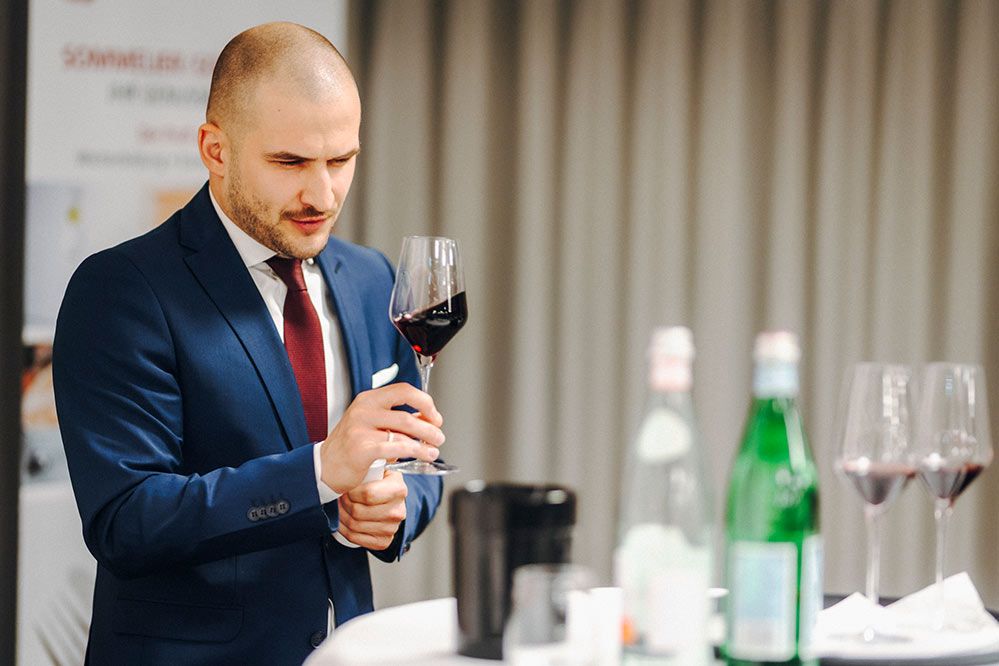 Im Finale der Sommelier-Staatsmeisterschaft