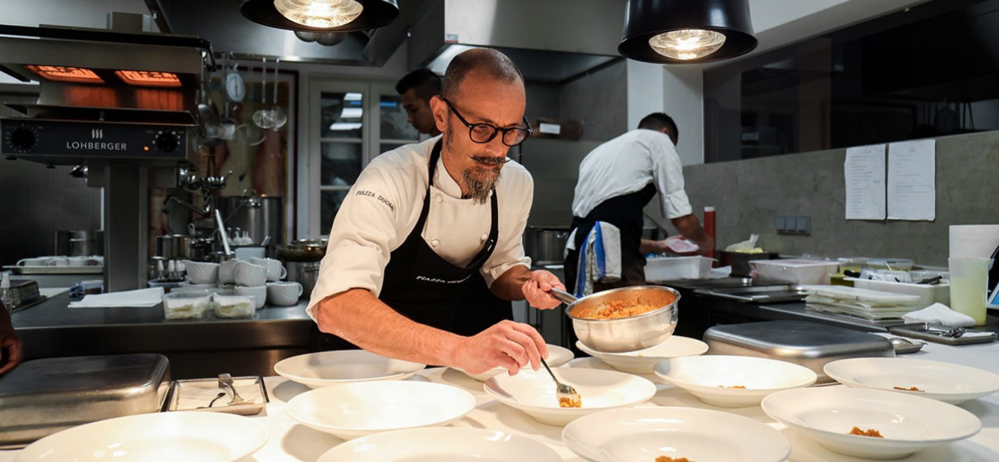 Gastspiele außerhalb seines Restaurants haben absoluten Seltenheitswert. Für den Ceretto-Abend am Attersee machten Enrico Crippa und sein Team eine Ausnahme.