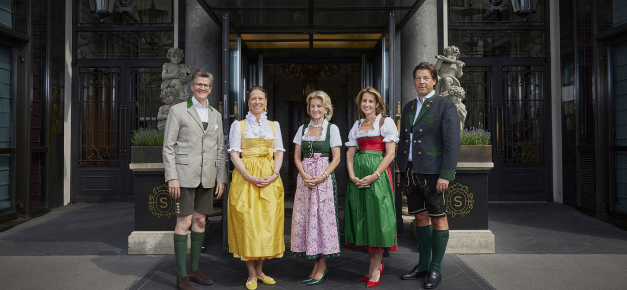 Georg und Eva Gürtler, Elisabeth Gürtler, Alexandra und Matthias Winkler